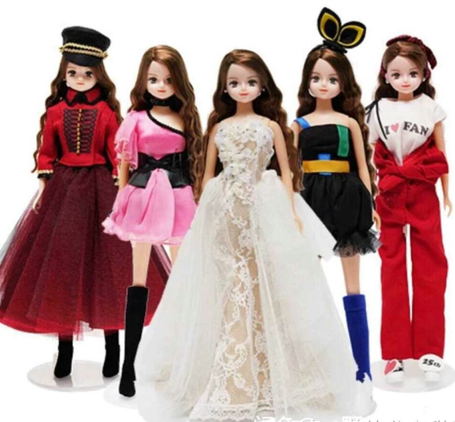 正货licca限定Jenny珍妮 安室奈美惠 泡面卷娃娃头 官配服装 限量