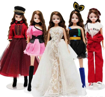 正货licca限定Jenny珍妮 安室奈美惠 泡面卷娃娃头 官配服装 限量