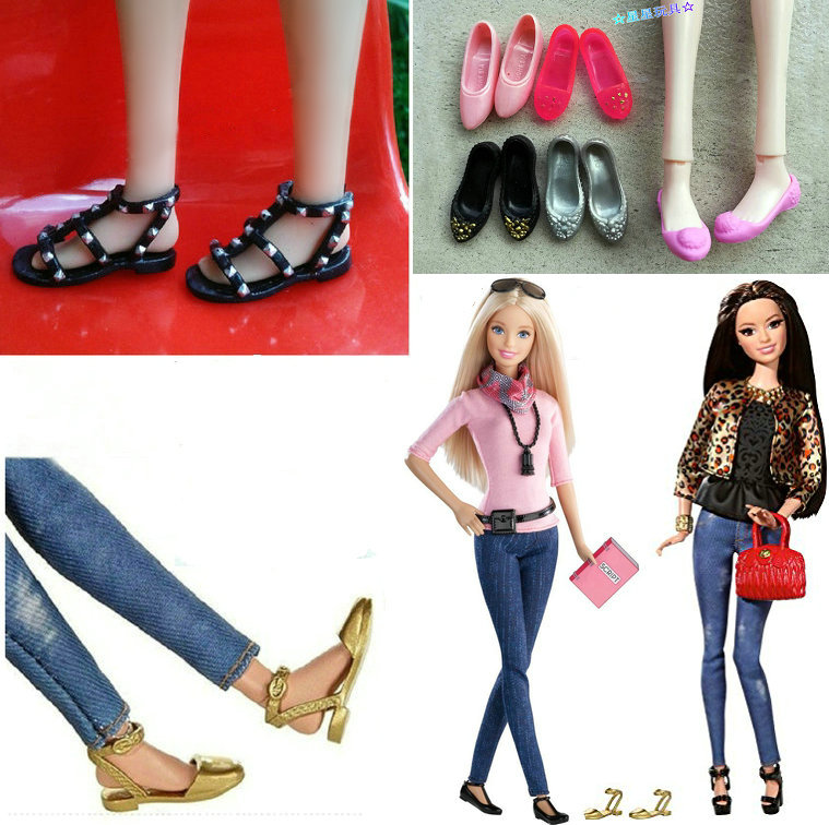 女孩玩具换装人偶娃娃鞋子配件