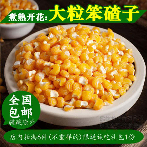 新粮大粒笨碴子做东北玉米大碴子粥脱皮大号玉米糁大碴粥打豆浆汁