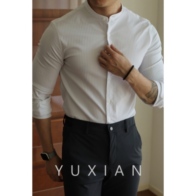 YUXIAN长袖休闲商务衬衫