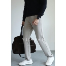 云层空气感 卫裤 零 休闲长裤 秋冬季 压垂感弹力直筒宽松男士