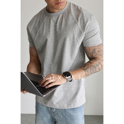 【显壮增肩宽】凉感Sorona棉T恤