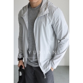 凉感7A抗菌弹力速干防晒服连帽外套休闲春夏季 薄款 UPF50 防晒