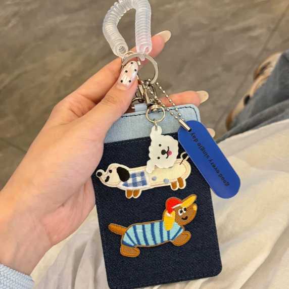 ins风卡套挂绳工牌门禁卡学生