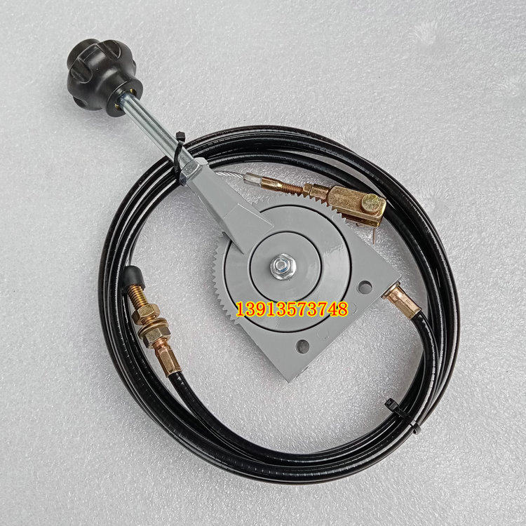 徐工20吨22吨压路机发动机熄火拉线 手油门软轴 加速器 手柄控制