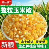 东北黑龙江非转基因笨玉米碴子玉米糁2025年新玉米碴子火碴子芸豆