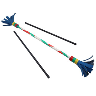 专业杂耍打花棍舞蹈花棍演出道具小丑表演Juggling Sticks