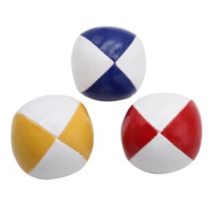 120g专业杂耍球小丑手抛球手技球红黄蓝表演道具Juggling Balls