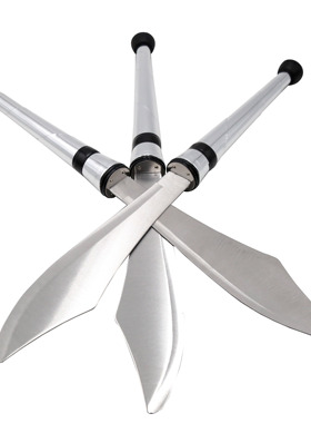 杂耍刀银色抛刀飞刀花样杂耍刀专业杂耍道具Juggling Knives