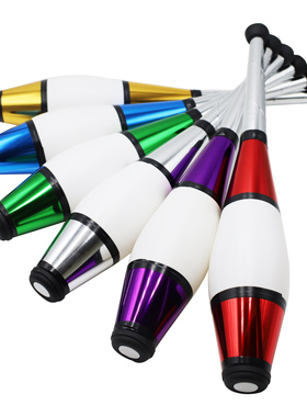 杂技棒 捷克棒多片式组合软柄杂耍棒专业杂耍道具Juggling Clubs