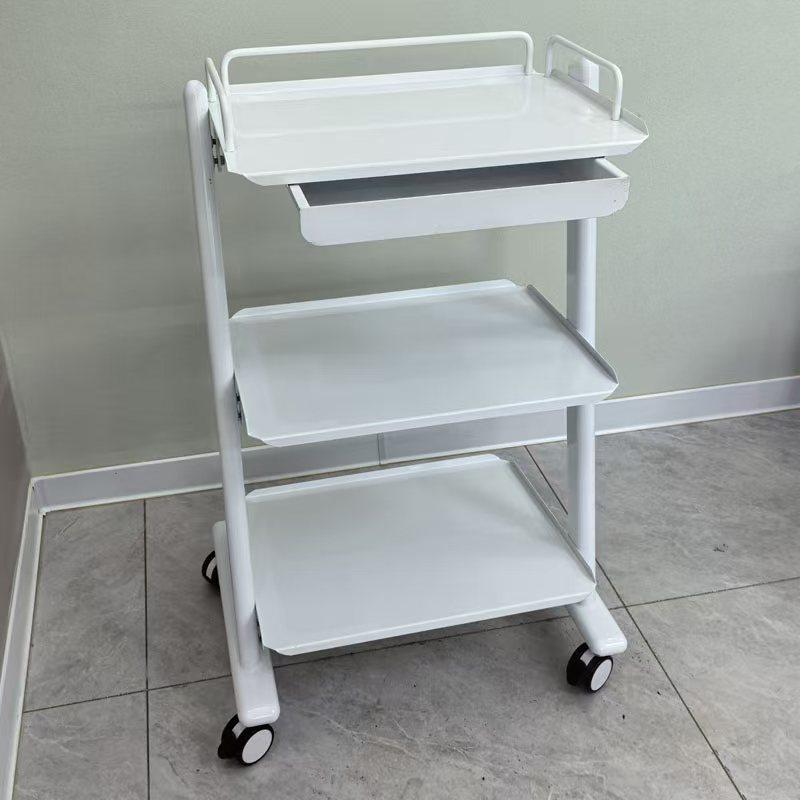 牙科美容推车口腔仪器门诊推车器械皮肤护理车三层医科抽屉移动车