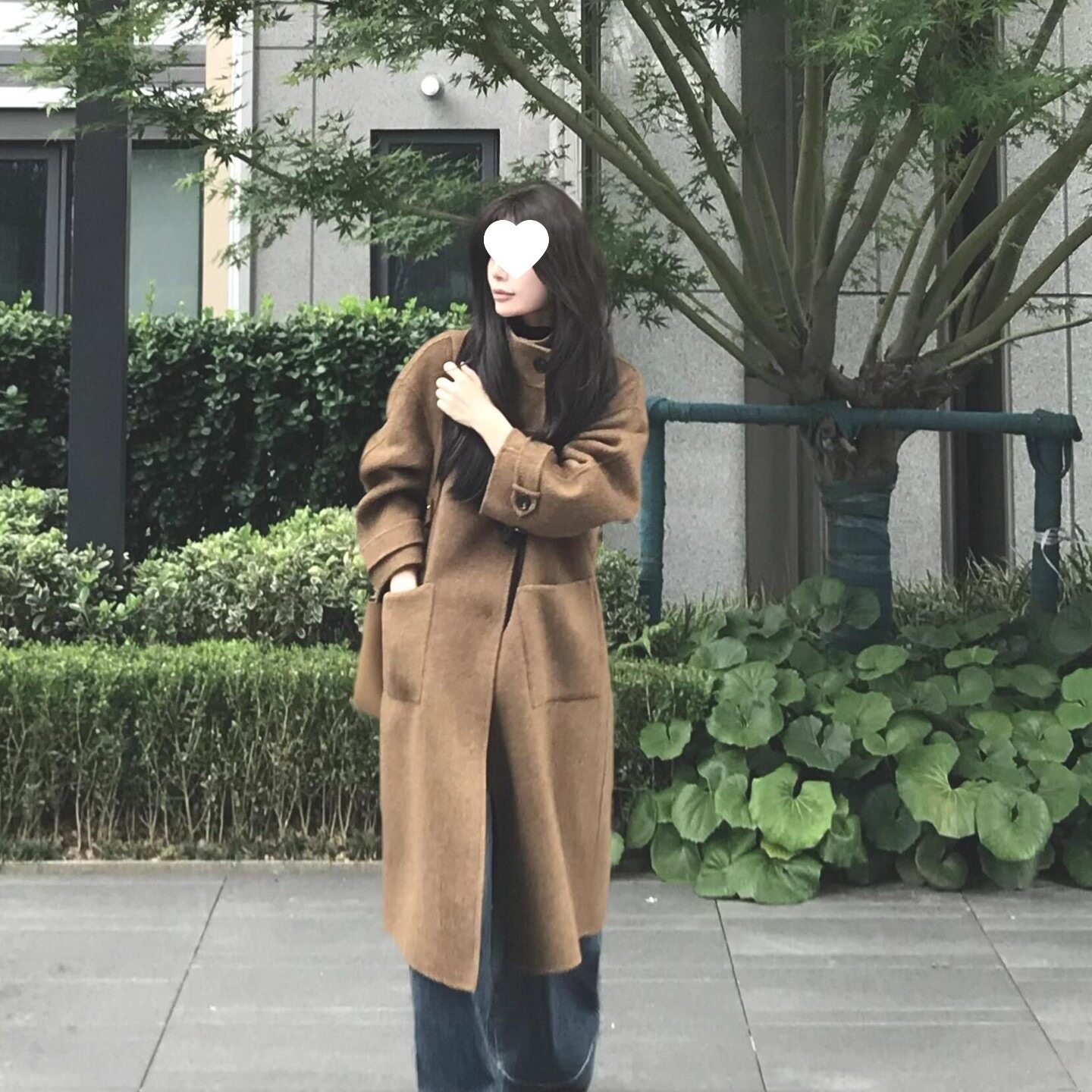 牛角扣大衣女2026新款秋冬毛呢外套赫本风高级感气质正流行