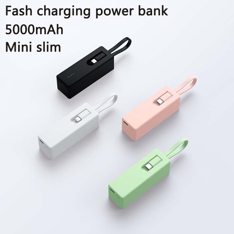 5000mAh Portable Mini Power Bank Mobile Phone Charger Slim