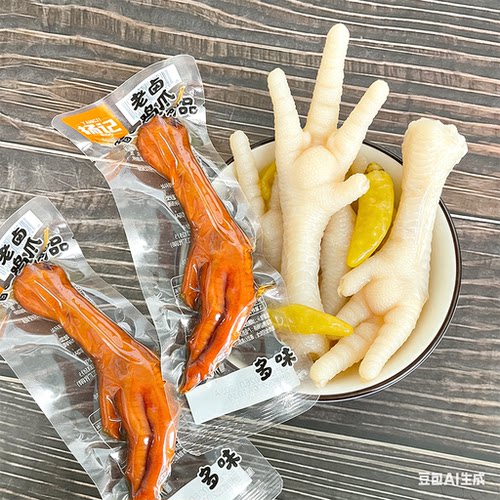 鸡爪凤爪多味泡椒味辣味休闲零食鸡脚小吃鸡肉袋装零食杨记佬味真