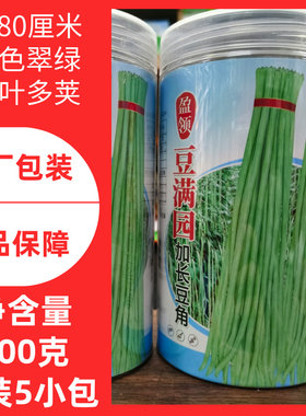 200克盈领豆满园加长豆角翠绿条长豆角种子长豇豆种嫩绿肉厚长条