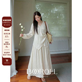 国风新中式 潘不卷 10新品 一件85折满2件75折 衬衣套装 裙春