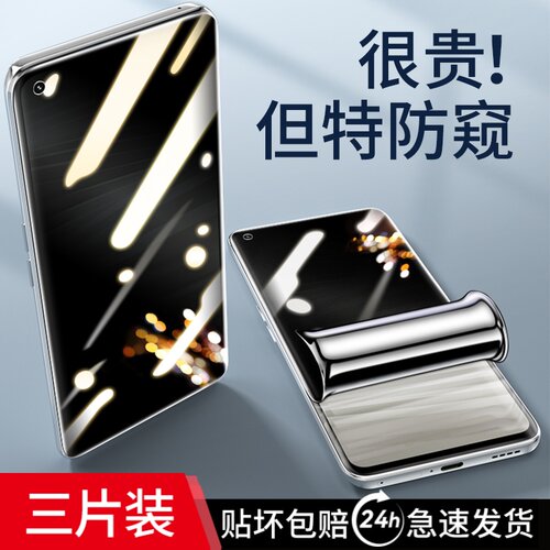 适用真我gt2钢化水凝膜re