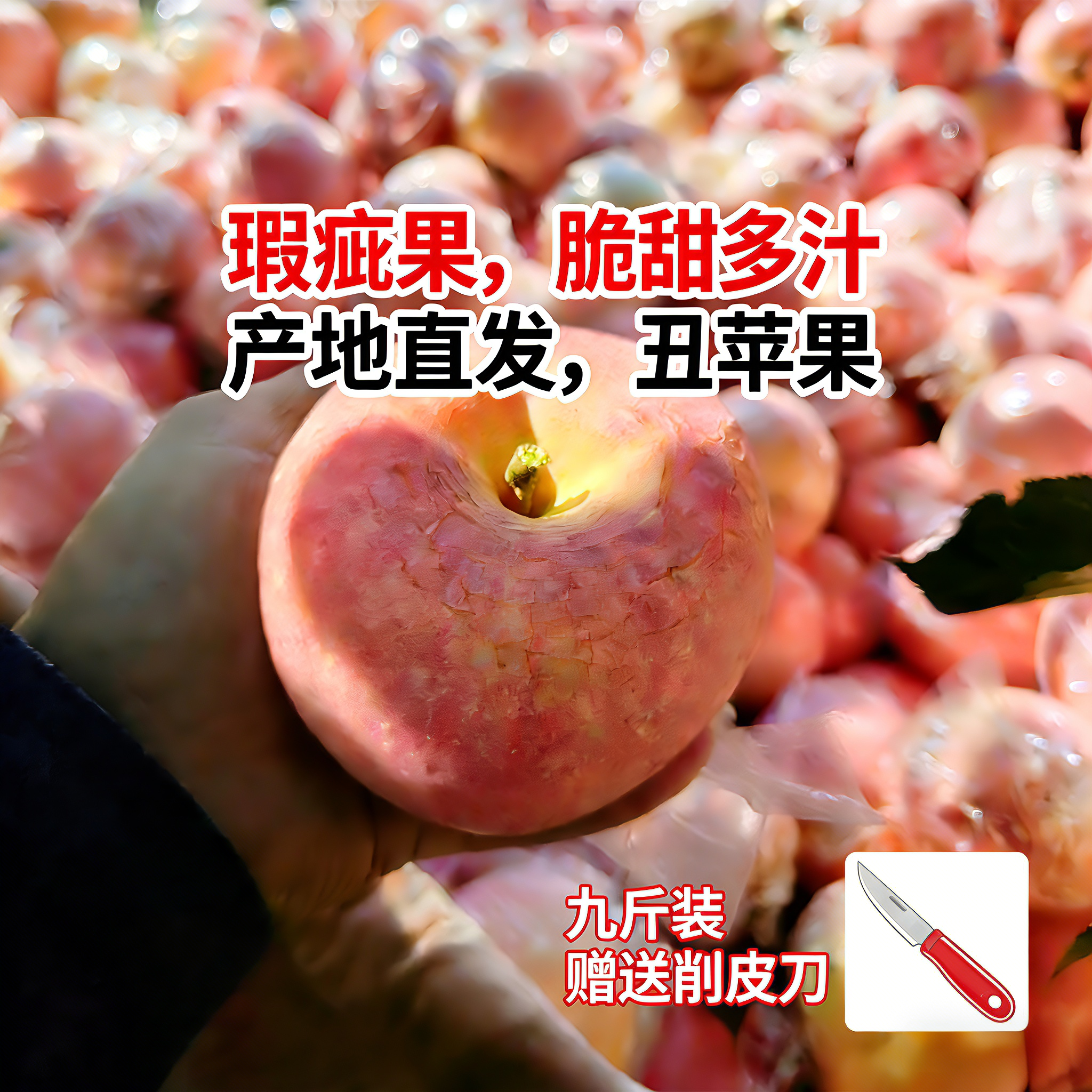红富士苹果，丑苹果,新鲜水果，当季脆甜多汁，山西产地直发包邮,水产肉类/新鲜蔬果/熟食,苹果,淘宝优惠券,粉丝福利购,淘宝优惠卷