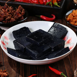 包邮 湖南特产 2盒 含调料酱包 罗家臭豆腐生胚18片