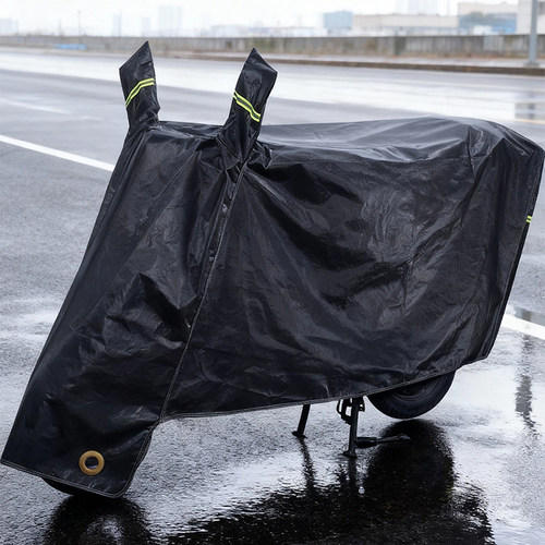 黑色特厚电动车防雨罩摩托车车衣防晒防雨雪遮阳冬天防冻防霜四季