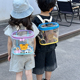 夏季 儿童宝宝书包可爱卡通女童PVC透明双肩包男孩外出游沙滩背包