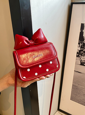 网红洋气儿童包包2025新款时尚可爱女童新年红包女孩压岁钱斜挎包