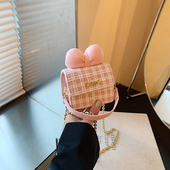 儿童包包2025新款 女童公主零钱红包女孩洋气压岁钱单肩斜挎包 时尚