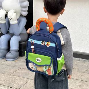 幼儿园儿童书包2026新款超轻便携减负背包男女孩卡通外出双肩包