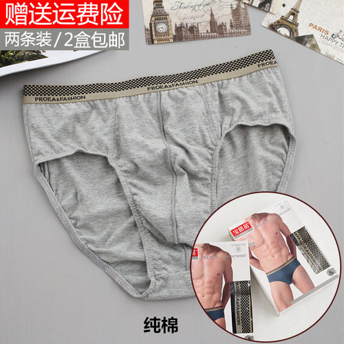 三角裤宝路易纯棉透气