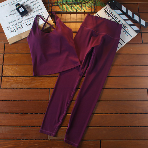 运动文胸套装女健身房训练一体式