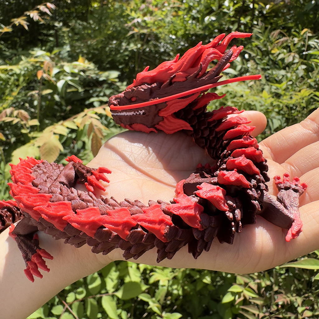 新款敖钦龙3D打印龙王敖闰可动龙手办南海龙王国潮动漫模型收藏品