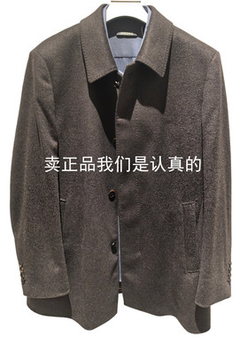 九牧王2025秋冬新款羊毛呢大衣