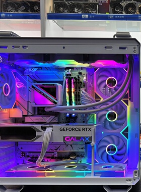 有梦想的老蔡私人定制组装电脑AMD9700X/RTX5070TI白色海景房