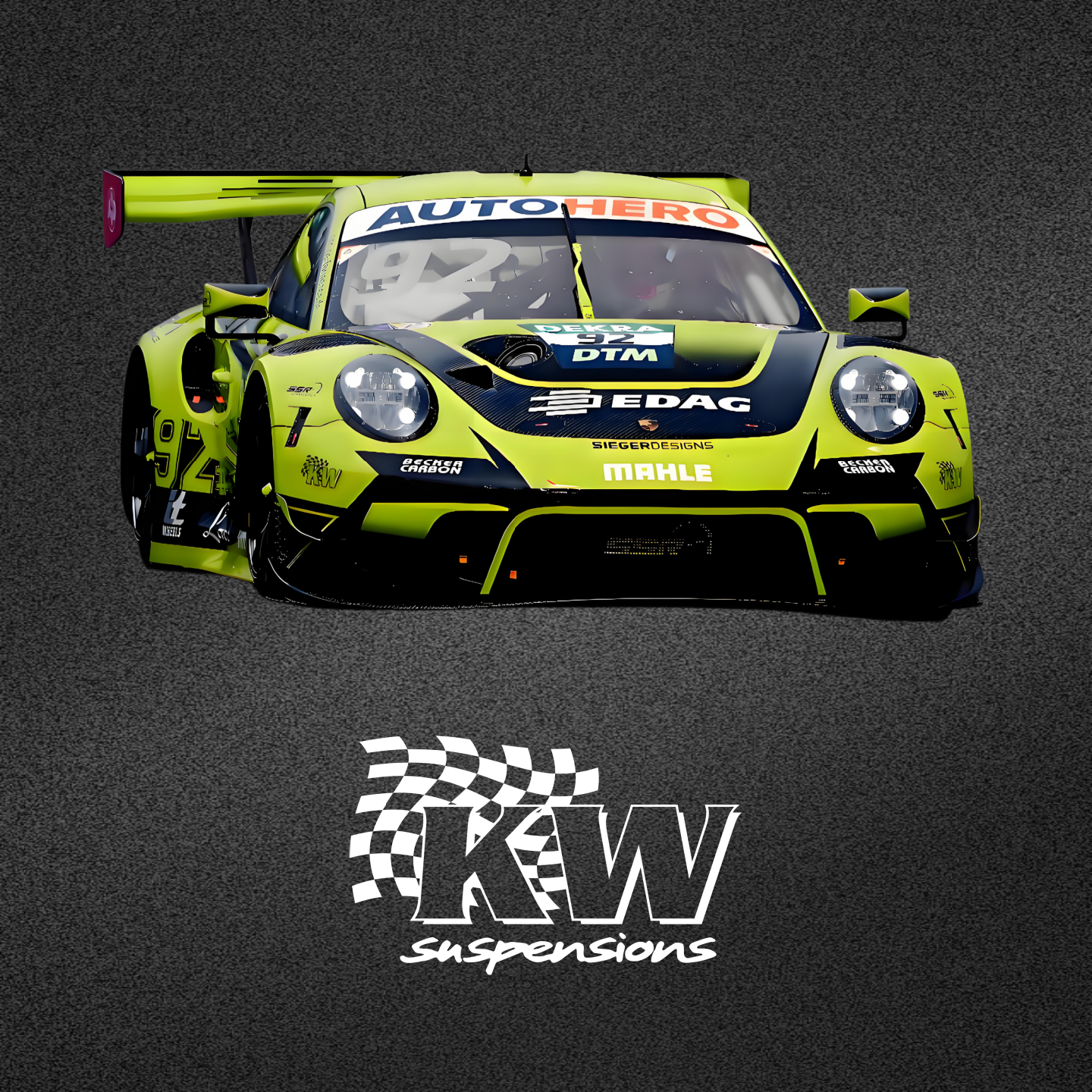 KW改装车贴车身包围前铲贴纸拉花