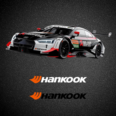 hankook韩泰赞助商车身改装贴纸