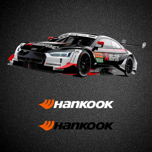 hankook韩泰赞助商车身改装贴纸