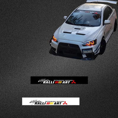 三菱EVO蓝瑟菱悦前挡玻璃压头纸