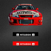 车永佳 三菱蓝瑟EVO改装 车贴帕杰罗前挡玻璃PET遮阳压头贴纸