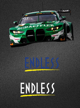 车永佳 ENDLESS高性能改装车贴飞尽赛车车身包围保险杠jdm拉花