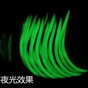 海钓鱼钩丸世夜光钩绑好单钩子线沉船船钓有倒刺钩黑头鲈鱼皇姑钩