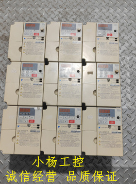 安川变频器VS-606V7 CIMR-V7AT42P2 2.2KW380V 拆机现货 功能包好
