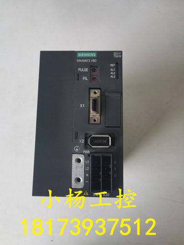 6SL3210-5CB13-7AA0西门子V80系列驱动器750W 220V原装 实拍 包好