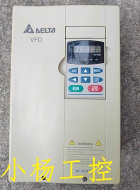 拆机 VFD075B23A 台达变频器B系列7.5KW 220V 二手原装 功能包好