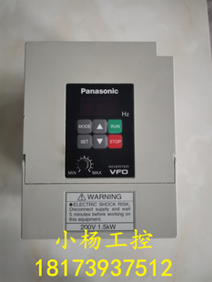 拆机松下变频器 BFV00152GK BFV00152G 220v 1.5kw成色漂亮 包好