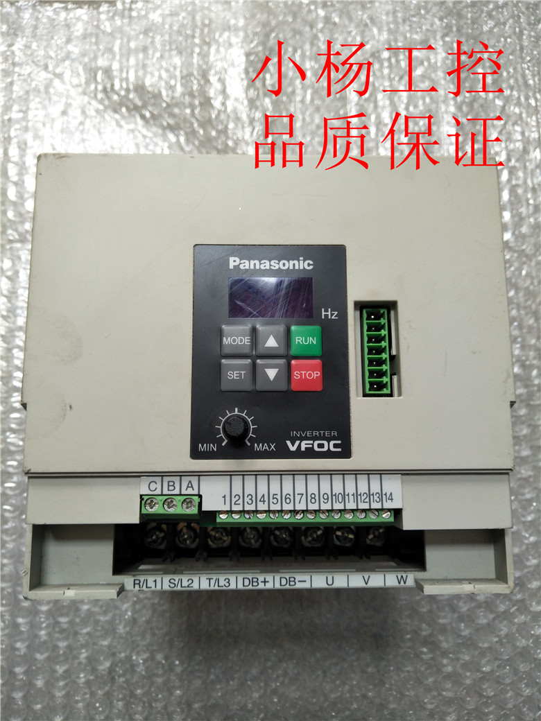 二手拆机松下变频器BFV0C0374 3.7KW 380V质量保证现货