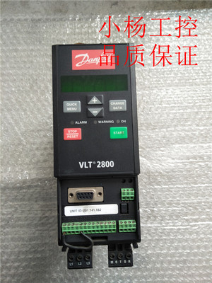 丹佛斯变频器VLT2807PT4B20STR0DBF00A00C1  0.75KW二手拆机 包好