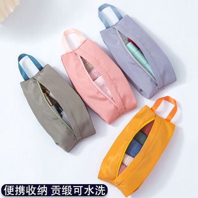 贡缎贴身内衣衣物收纳袋可水洗