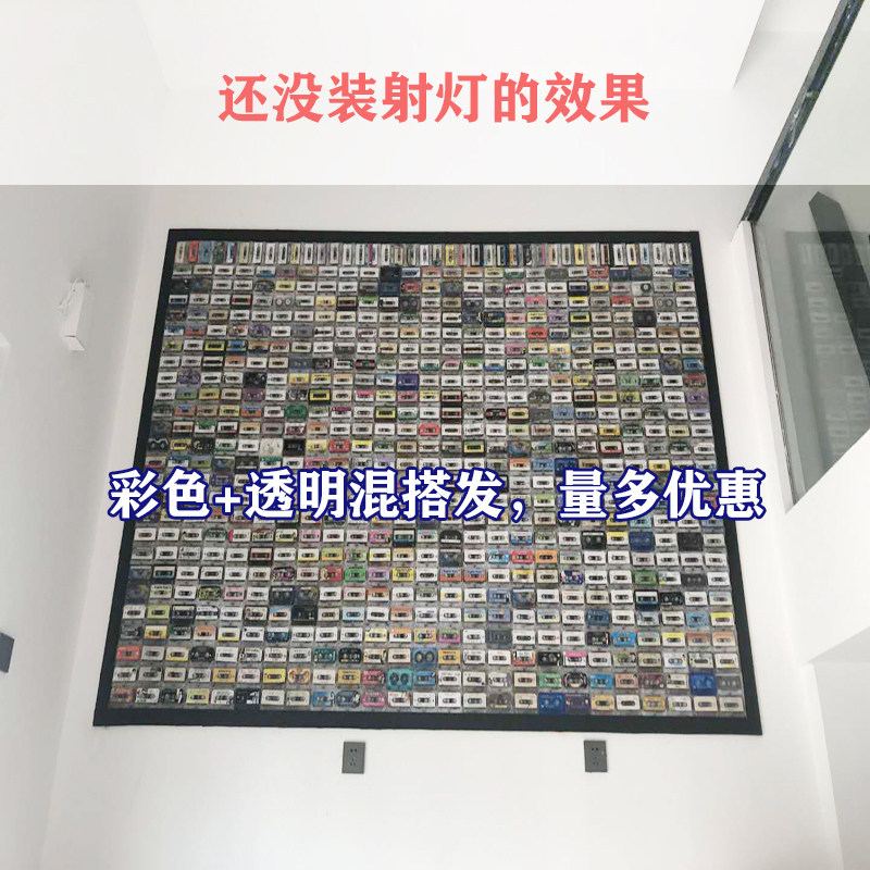 80 90年代歌曲装饰墙老式卡更多影音配件