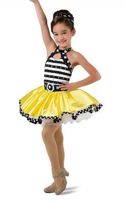 芮其儿女童可爱芭蕾舞演出服